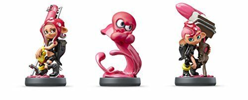 Nintendo Amiibo Splatoon Octoling Boy / Octopus / Girl Set Switch Accessories - Japan Figure