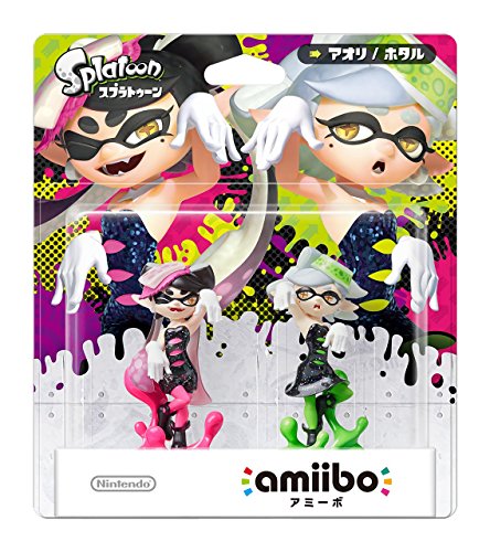 Nintendo Amiibo Squid Sisters Set Callie & Marie Aori & Hotaru Splatoon - Japan Figure