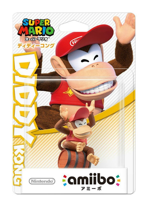Nintendo Amiibo Super Mario Bros. Diddy Kong 3ds Wii Accessories