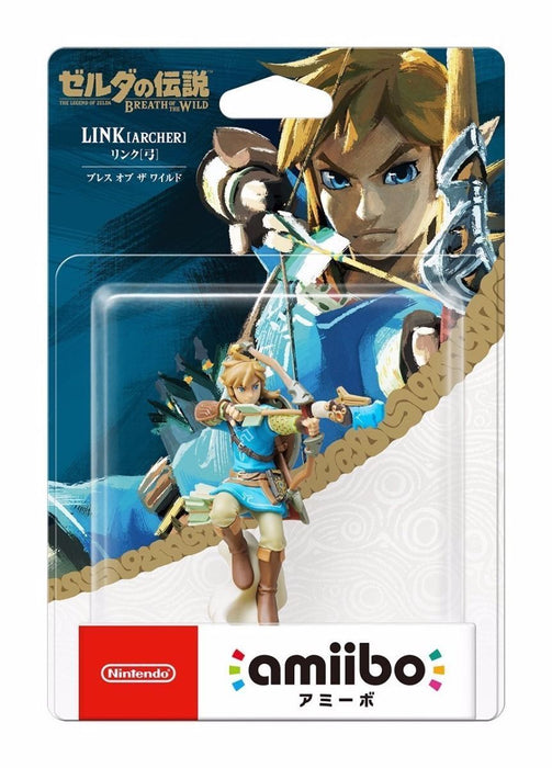 Nintendo Amiibo The Legend Of Zelda Breath Of The Wild Link Archer 3ds Wii