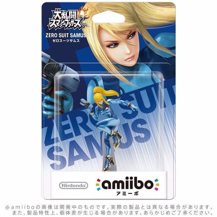 Nintendo Amiibo Zero Suit Samus Super Smash Bros. 3ds Wii U Game Accessories