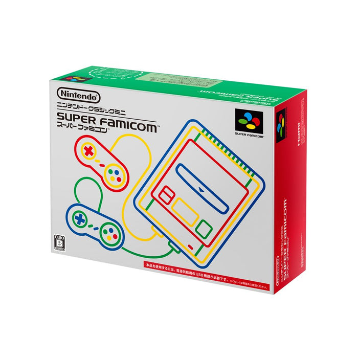 Nintendo Classic Mini: Super Famicom With 21 Titles Included Japanese Video Games
