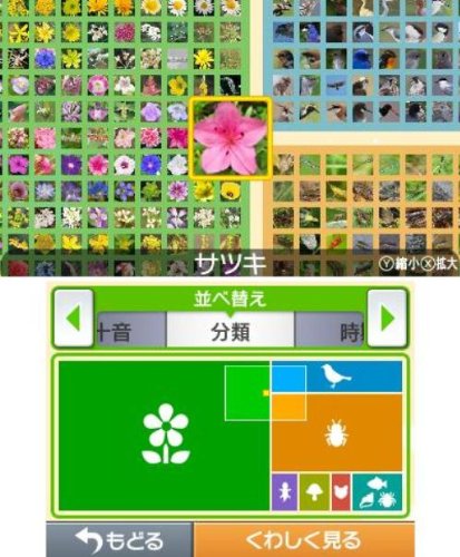 Nintendo Hana To Ikimo No Rittai Zukan 3Ds - Used Japan Figure 4902370518917 6