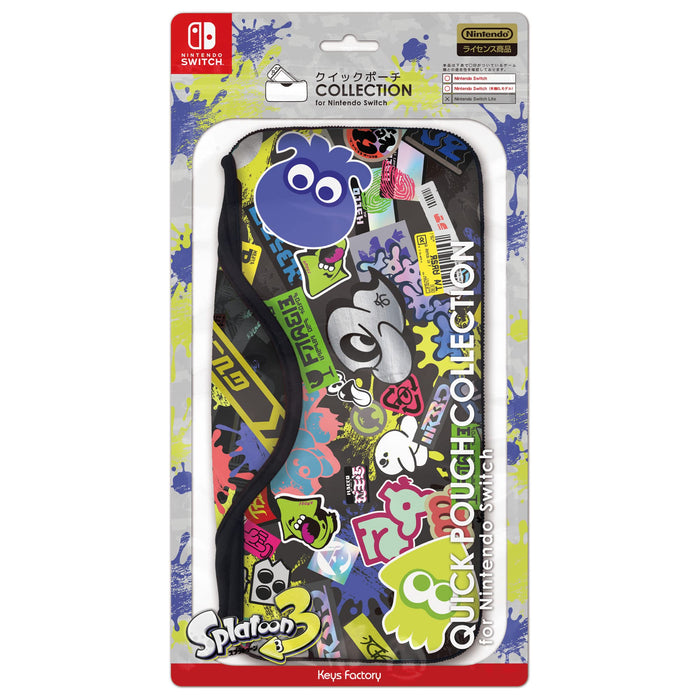 Quick Pouch Collection For Nintendo Switch (Splatoon 3) Type-A