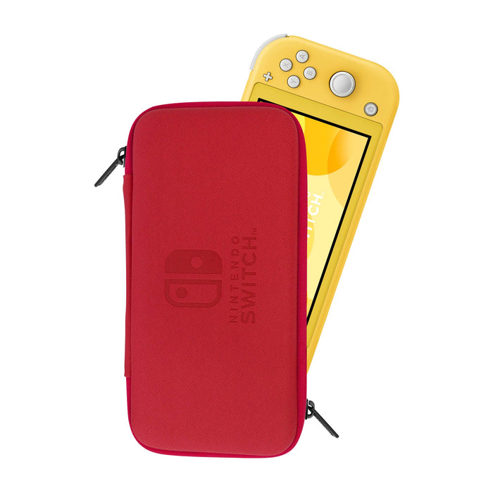 HORI Slim Hard Pouch Pour Nintendo Switch Lite Rouge