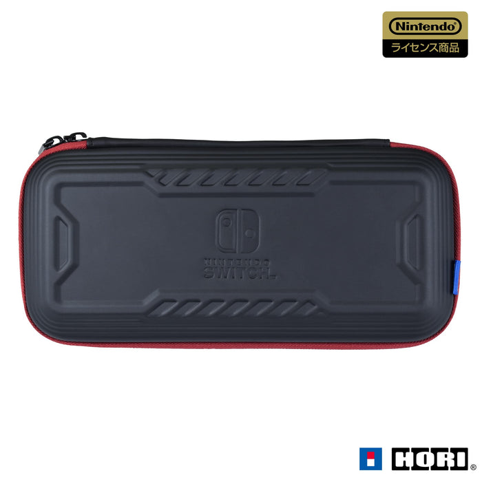 HORI Tough Pouch Plus For Nintendo Switch / Nintendo Switch Oled Model Red X Black