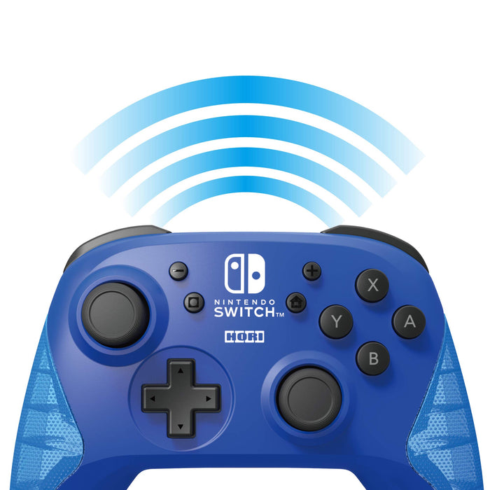 Manette de pad HORI sans fil HORI pour Nintendo Switch Bleu