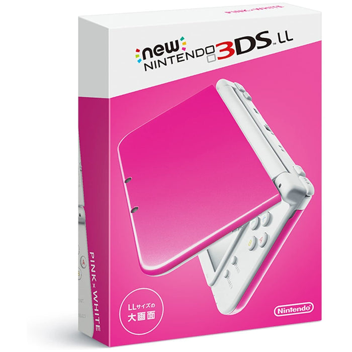 Nintendo New Nintendo 3Ds Ll Pink X White - New Japan Figure 4902370533224