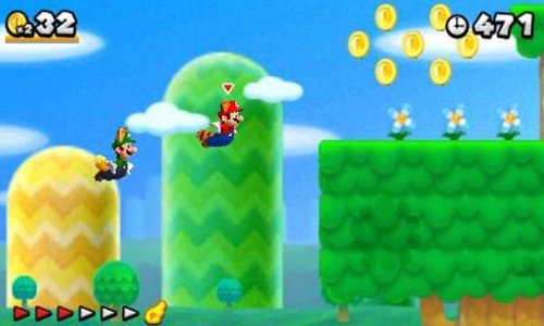 Nintendo New Super Mario Bros. 2 3Ds Used