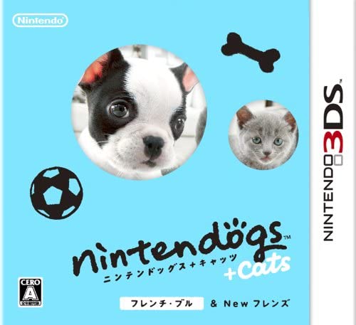 Nintendo Nintendogs + Cats : Bouledogue français et nouveaux amis 3D d'occasion
