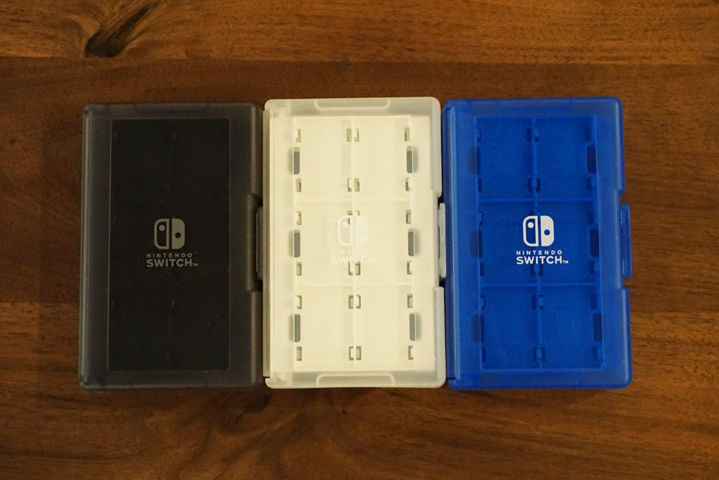 HORI Game Card Case 12+2 Blanc Pour Nintendo Switch
