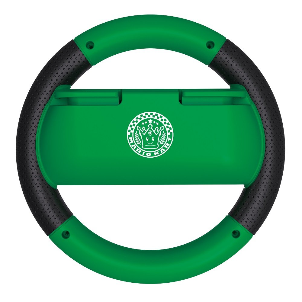 HORI Joy-Con Wheel Mario Kart 8 Dx Luigi For Nintendo Switch- Japan Figure Store - #1 Bring To You The Best Japanese Goods