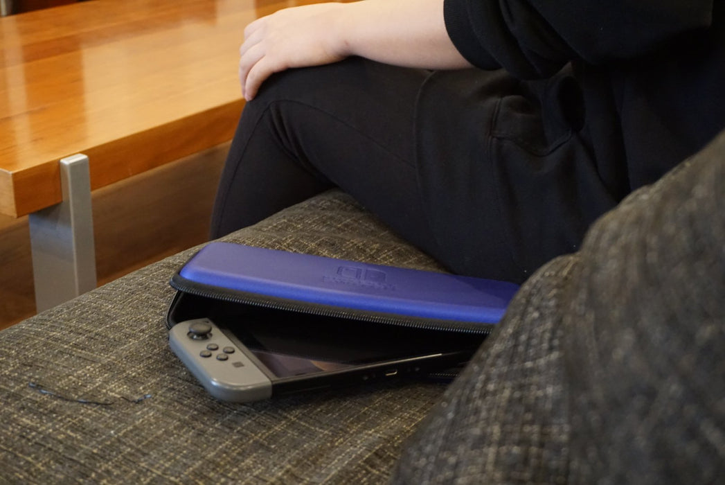HORI Slim Hard Pouch Black For Nintendo Switch