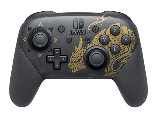 Nintendo Switch Pro Controller Monster Hunter Rise Edition - New Japan Figure 4902370547627 1