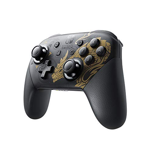 Nintendo Switch Pro Controller Monster Hunter Rise Edition - New Japan Figure 4902370547627 2