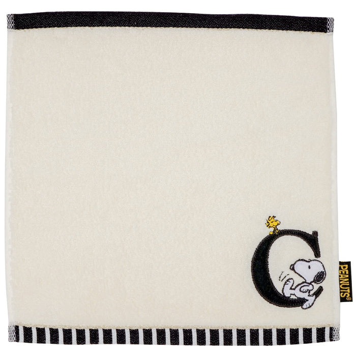 NISHIKAWA Snoopy Initial Mini-Handtuch C