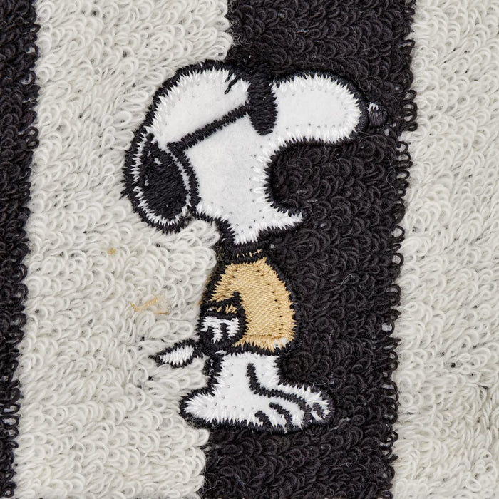 NISHIKAWA Snoopy Mini Towel Stripe Monotone