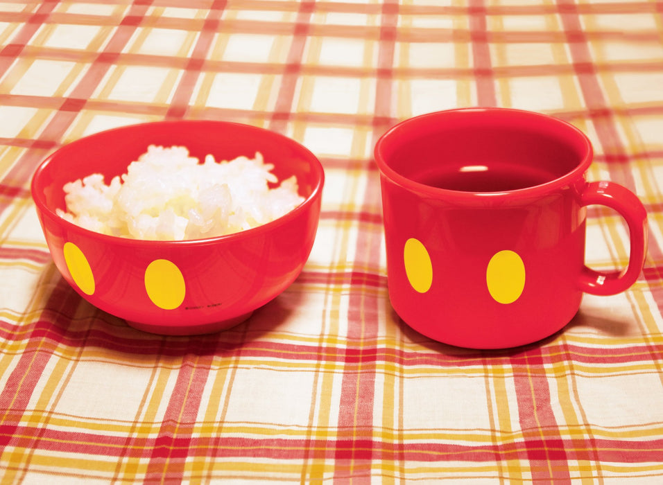 Kam Kasei Japan Nishiki Baby-Geschirrset mit Mickey-Mouse-Symbol