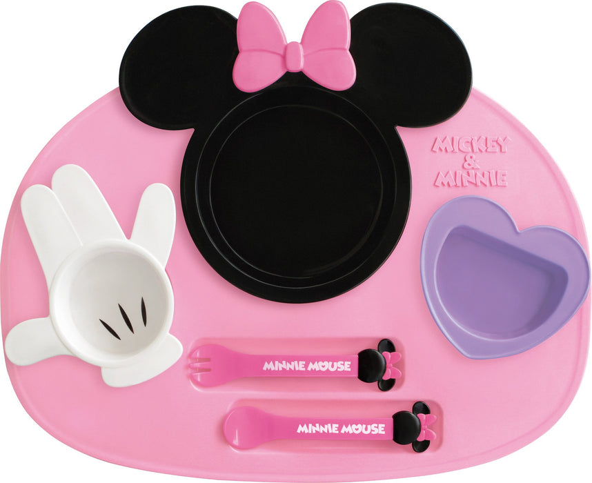 Kam Kasei Nishiki Japan Disney Minnie Mouse Icon Lunch Plate