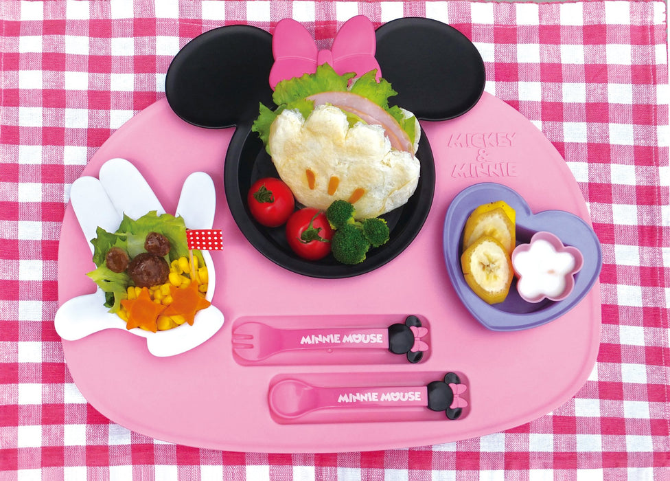 Kam Kasei Nishiki Japan Disney Minnie Mouse Icon Lunch Plate