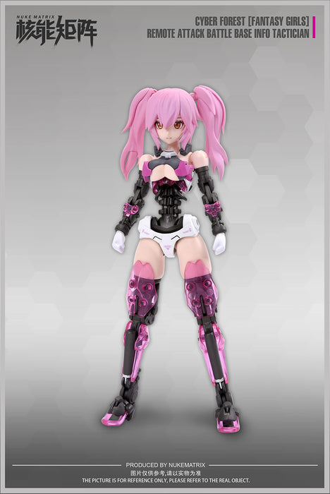 Nuke Matrix Cyber ​​Forest Fantasy Girls Remote Attack Battle Base 1/10,5 Maßstab PVC ABS Kunststoff Modell Japan