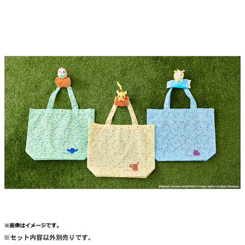 Pokemon Center Original Plush Eco Bag / One Pachi Japan Figure 4904790705823 6