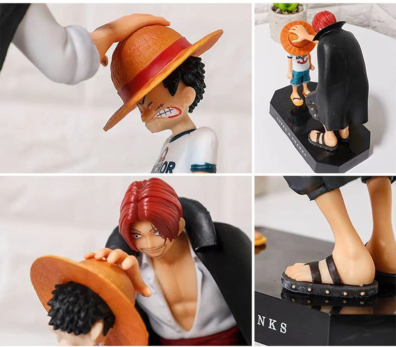 Denyet One Piece Luffy & Shanks Figure Painted Complete Figure