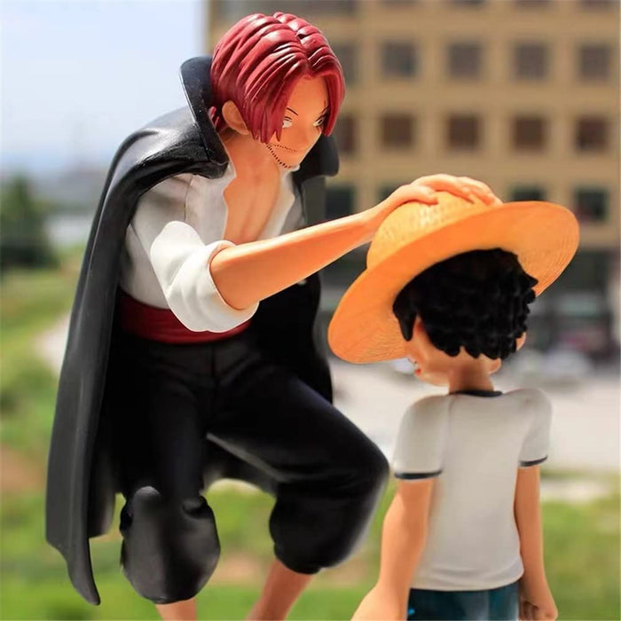 Denyet One Piece Luffy & Shanks Figure Painted Complete Figure