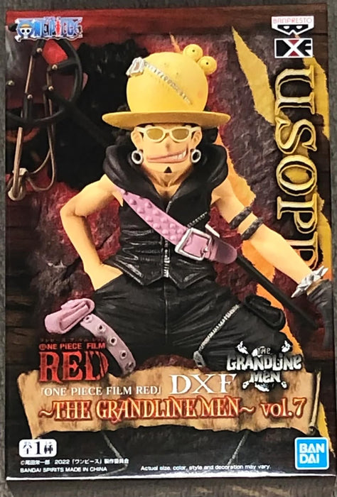Banpresto One Piece Film Red Usopp Figure - The Grandline Men Vol.7 Series