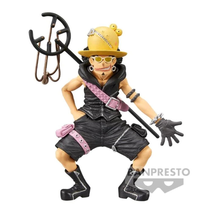 Banpresto One Piece Film Figurine Usopp Rouge – Série The Grandline Men Vol.7