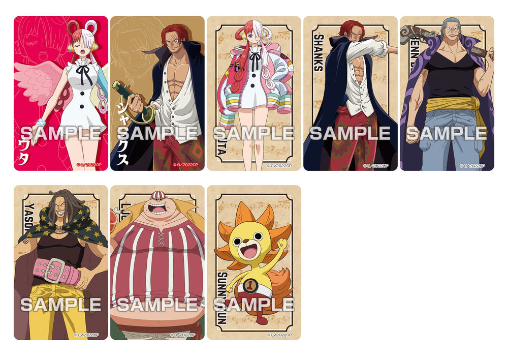 ENSKY One Piece Fil Rouge: Collection d'autocollants déco Boîte de 20pcs