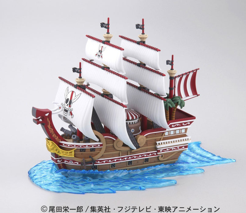 Bandai One Piece Grand Ship Collection: Red Force Japanese Color Plastic Model