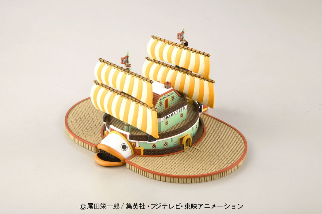 Bandai Spirits One Piece Grand Ship Collection Baratie Plastikmodell Einteiliges Schiffsspielzeug