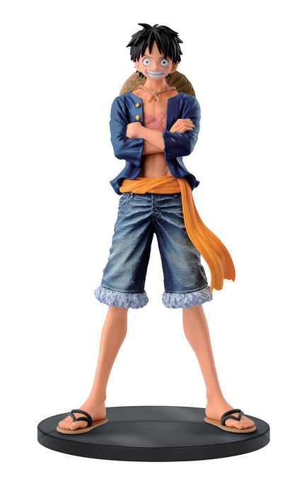 One Piece Luffy 17Cm Figure - Blue - Japan Jeans Freak Vol.1