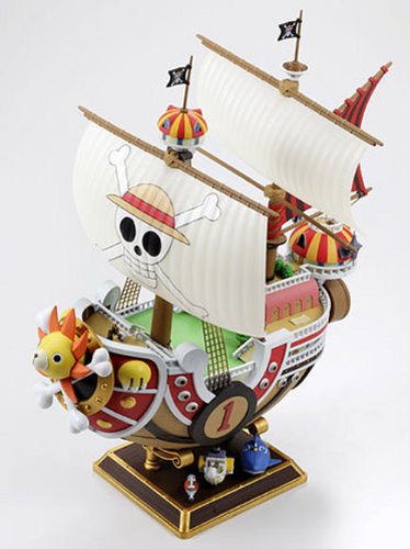Bandai Spirits One Piece Grand Ship Collection Thousand Sunny New World Modèle en plastique à code couleur