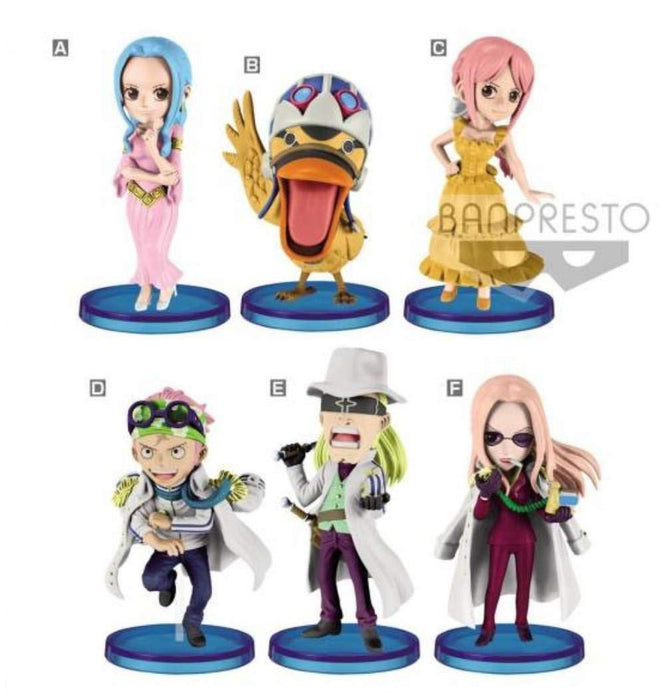 Generic Product One Piece World Collectable Figure Set: Vivi Karoo Rebecca Coby Helmeppo Hina Japan