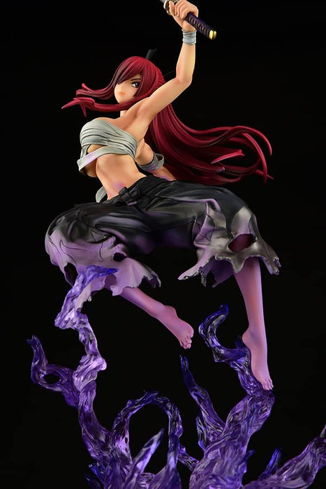 Orcatoys Erza Scarlet Samurai -Kouen Banjou- Ver. Jet Black 1/6 Figure  Fairy Tail