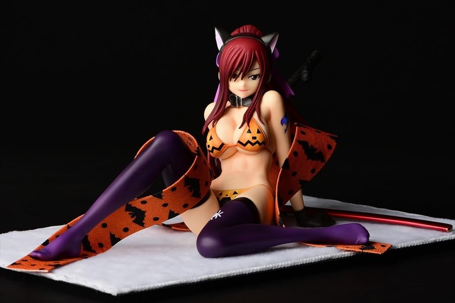 Orcatoys Fairy Tail Erza Scarlet Halloween Cat 1/6 Figure 250mm PVC