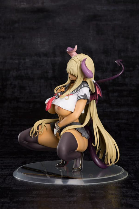 Orchidseed Sailor Succubus Sapphire Poison Black Comic Unreal Vol.33 Cover Gal Pvc Figure By Mogudan 1/6 Scale