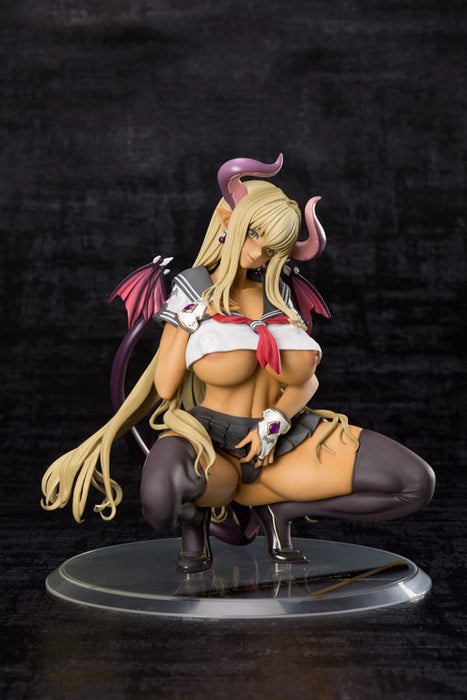 Orchidseed Sailor Succubus Sapphire Poison Black Comic Unreal Vol.33 Cover Gal Pvc Figure By Mogudan 1/6 Scale