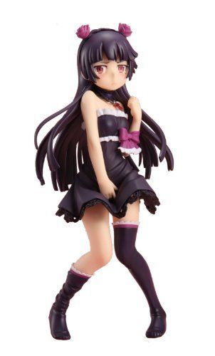Oreimo Kawaii Wake Ga Nai Black One-piece Dress Kuroneko 1/8 Scale Figure - Japan Figure