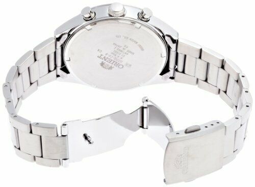 Orient Wv0011uz Standard Neo 70's Panda Quartz White X Black Wrist Watch