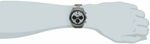 Orient Wv0011uz Standard Neo 70's Panda Quartz White X Black Wrist Watch
