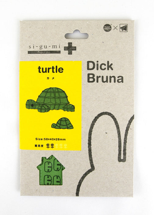 A-ZONE Papierkunst Si-Gu-Mi Plus Dick Bruna Turtle