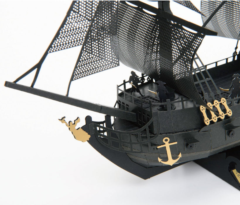 KAWADA Pnd-006 Papernano Schwarzes Piratenschiff Deluxe Edition