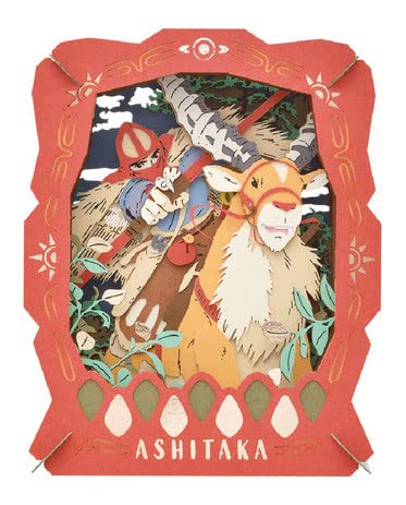 ENSKY Paper Theater Studio Ghibli Princess Mononoke Ashitaka