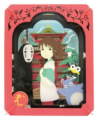 ENSKY Paper Theater Pt-050 Studio Ghibli Spirited Away The Mysterious Town
