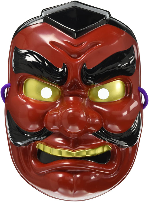 Masque d'art folklorique de ville de fête Masques d'art de style japonais rouge Tengu Masques de cosplay