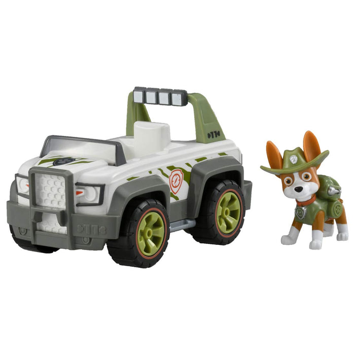 TAKARA TOMY Paw Patrol Basisfahrzeug mit Figurentracker Jungle Cruiser