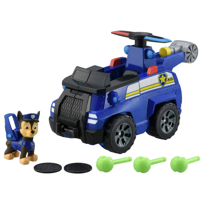 TAKARA TOMY Paw Patrol Verfolgungsjagd mit fliegenden Fahrzeugen